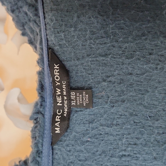 Jacket, Teal Blue/Green Soft, Fuzzy, Teddy Bear 🧸 Hoodie, Zipup, Womens, - Picture 4 of 10